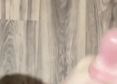 Cumming on the Floor at Night