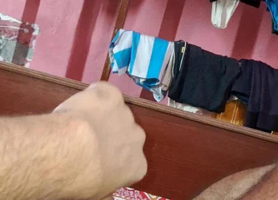 The Young Boy From the Desi Village, Full of Enthusiasm, Is Having Sex with His Hands.