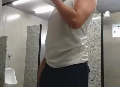 I Almost Got Caught Exposing Myself in the Gym Bathroom, and the Guys Saw Me
