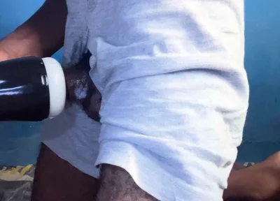 Having Best Time with My Flashlight Pussy