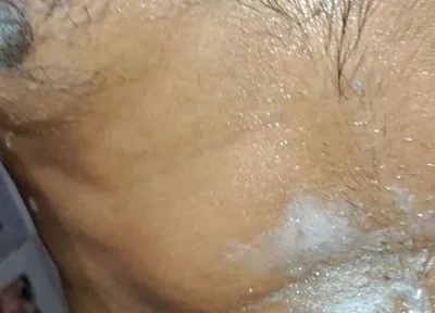 A Young Hindu Boy From India Is Fucking His Thick Cock Hard with His Hands While Taking a Bath