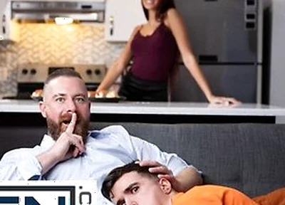 Maverick Sun Gets Horny While His Girlfriend Cooks And Sneaks A Quickie With Stepdaddy Cakes