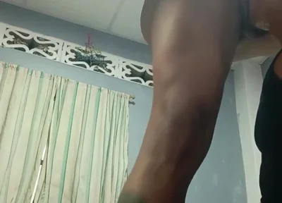 Black Man with a Big Cock Mercilessly Fucks My Mouth