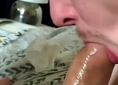 Sucking off Uncut Massive Daddy Cock