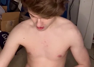 Huge New Years Cumload From My Big Twink Cock!