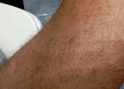 The Dirty Guy Shows You His Flaccid Cock Full of Semen and Cleans the Cumshot From the Previous Vide