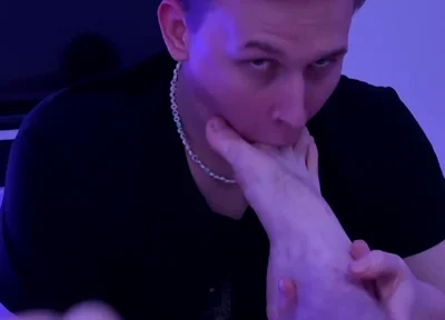 Obsessed with Dirty Socks and Feet Cute Foot Fetishist Brought Me to Orgasm