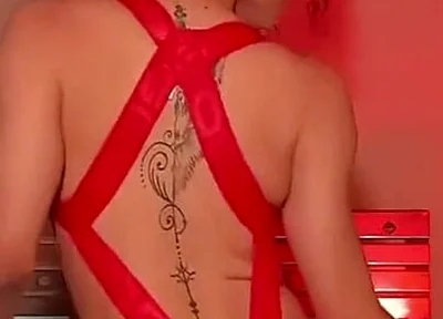 Femboy Burning with Desire and Showing off Her Sensual Body