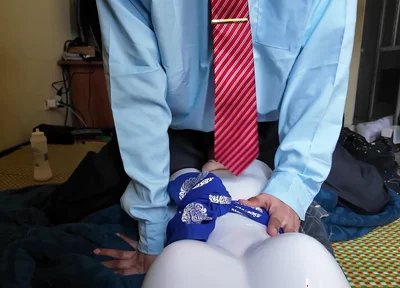 Middle-aged Man Has Sex with His Toys