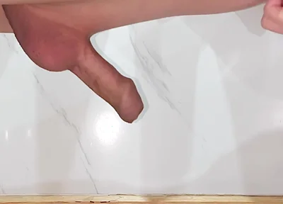 Foreskin Boy Milking and Cum