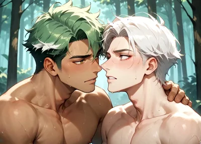 Unleash Your Horny Side with This Muscled Fellow in a Handsome Fuckfest Through the Forest! Experience the Ultimate Gay