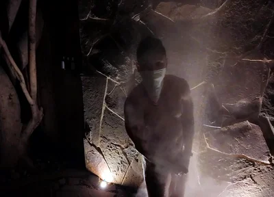 Steamy Asian Muscle God: Hot Tub Flex, Ass Tease & Poolside Cum Explosion