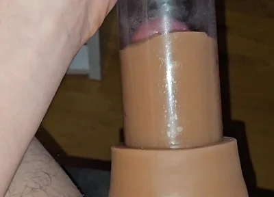 My Dick Vs Vacuum Pump - Watching It Get Bigger