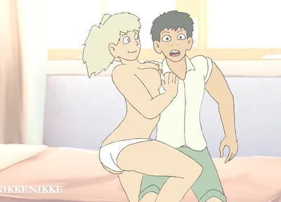 Hentai: Haruto, Perverted Student Fucks His Blonde Until She Cums