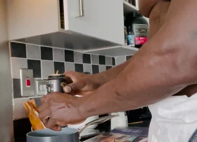 Getting Ready to Bake a Cake