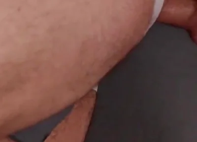 Submissive Daddy Gives Me His Ass While I Spit on Him