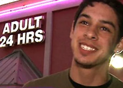 Tony Douglas Gets Surprised Pleasure From Richie Sabatini At The Glory Hole Booth