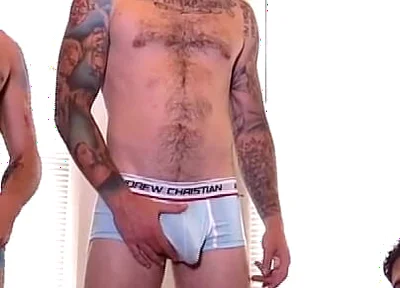 Ballbusting Underwear Bro Down