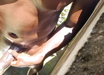 Hot Sunny Day Dick Massage Gone Wild