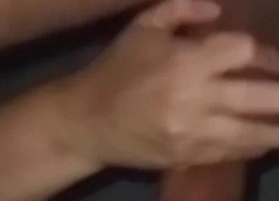 Married Woman Feels the Size of His Cock and Handles His Balls Without the Cock Ring