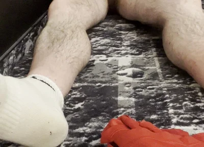 Coach Karl Feet White Socks and Bare Balls [5834]