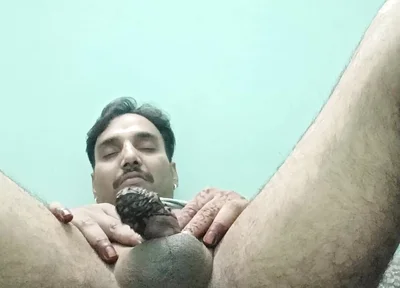 Indian Desi Man Enjoy Shower and Sex