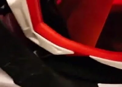 Gearhead in Mxhelmet Sucking Dick