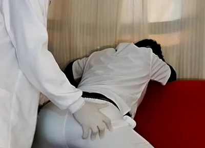 Unexpected Touch Exam: I Was Excited by the Nurse on Duty and Couldn't Hide It - 1