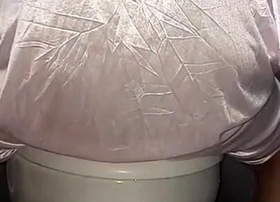 Crossdresser Gorgeous Satin Lingerie Pleasure