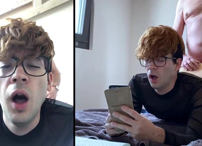 Young Amateur Boy Getting Fucked in the Ass by Old Stepdaddy