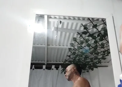 Cum in Front of the Mirror