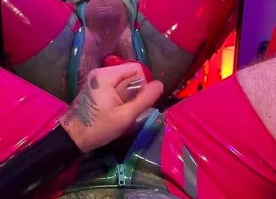 Thrusting Dildo Fucks Me to a Cumshot