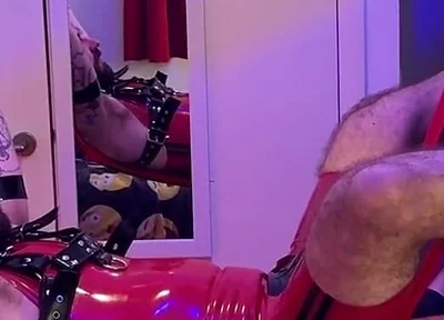 Warming up with Dildos for Fisting