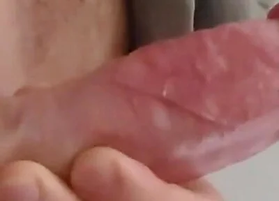 Milking My Cock with a Ring on My Balls