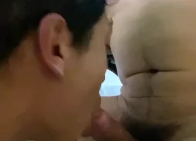 Caught Jerking Deepthroat Surprise to Desk Gape Fest