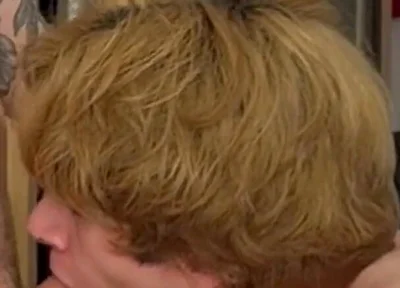 Surprise for the Courier: Naked Handjob Sucking for Tips Deep Fuck