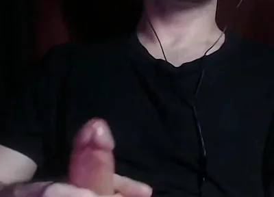 Horny Guy with Huge Massive Cock Big Load. Hot Cumshot