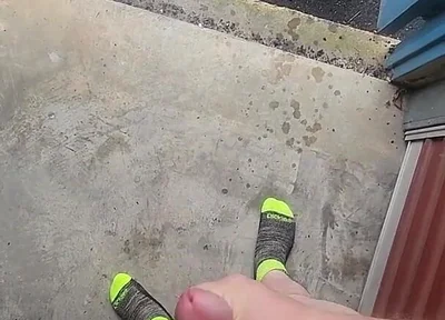 Almost Caught Enjoying the Storage Unit