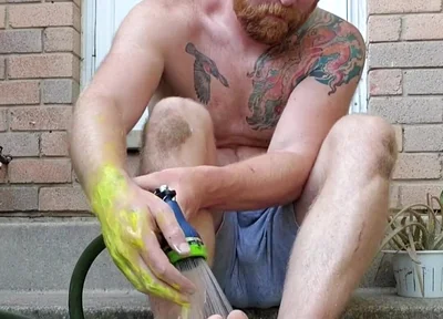 I Needed to Wash My Hands and Feet I After Got a Little Carried Away with a Painting I Was Working on