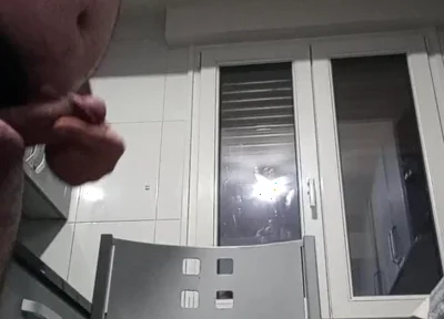 Handsome Chubby with Hard and Fat Masturbating