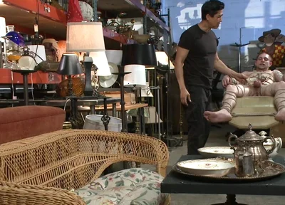 Straight Stud with a Giant Cock Edged