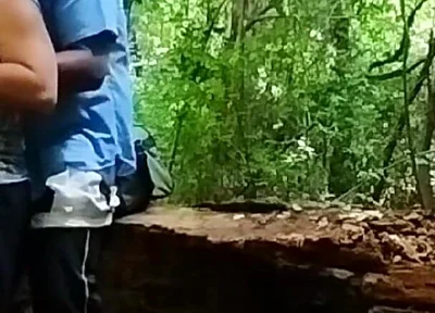 Passenger Caught the Bus Driver in the Woods