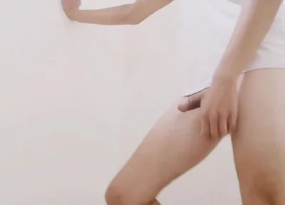 Guy Shows off His Smooth Hot Body, Jerks off and Cums Into the Cam