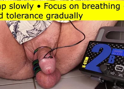 E-stim Tutorial: Bipolar Magictrode Glans Stimulation