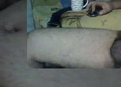 Daddy Bear Masturbates with a Cigarette in His Mouth and Cums