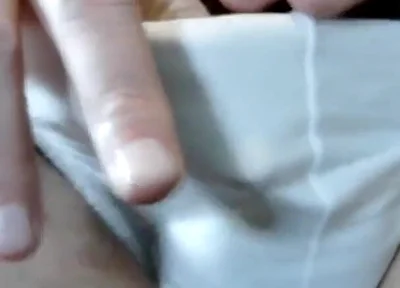 White Pants Solo Cum Fountain