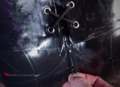 Rikki Gas Mask Session Latex Suit, Sex Machine, Drooling & Full Restraint