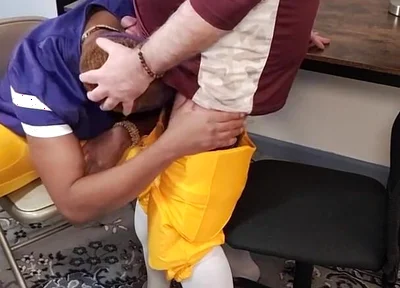 Coach Teaches Player How to Handle Balls