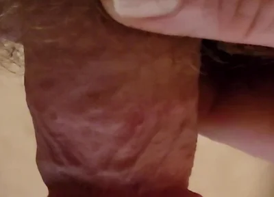 Watch a Small Hairy Cock up Close