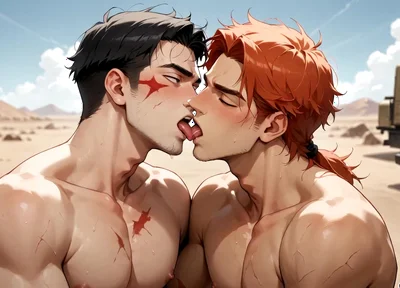 Unleash the Gay Muscle Cumshot Storm in the Desert - the Greatest and Hottest XXX!